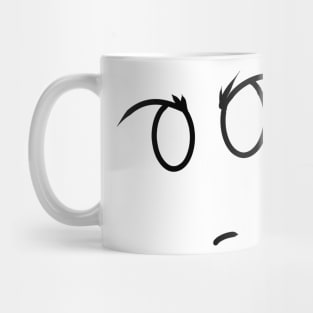 Confused face Mug